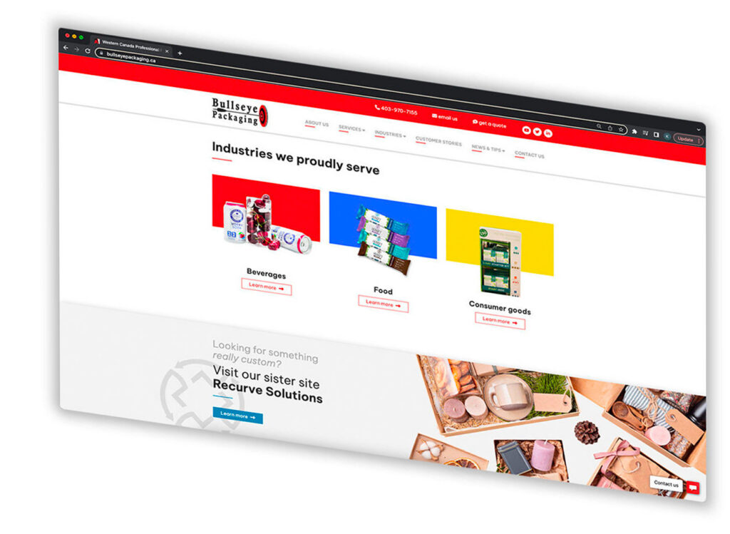 Intention and delight is a part of every site we create.