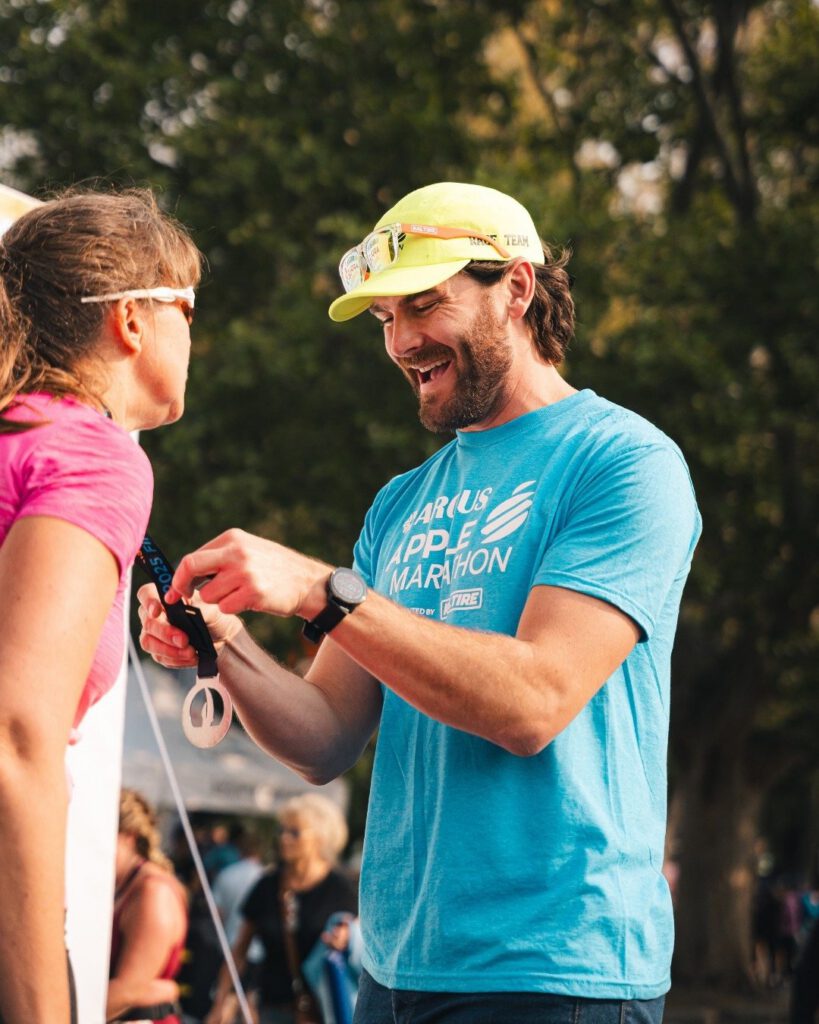 Marketing work for Apple Race Series