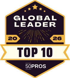 50PROS Global Leader, Top 10 agencies 2026