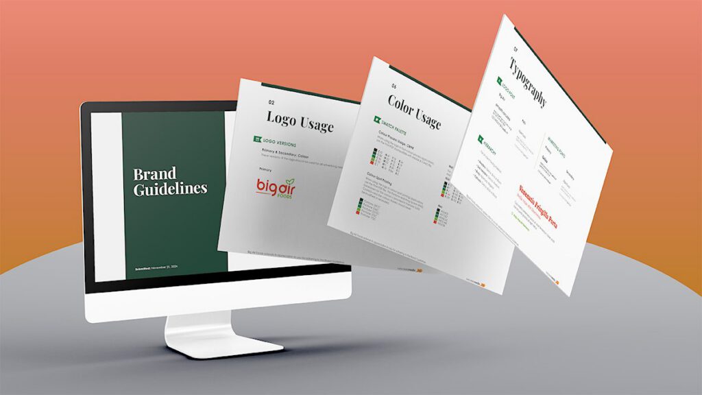 Marketing work for Big Air Foods