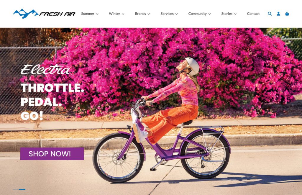Marketing work for Fresh Air