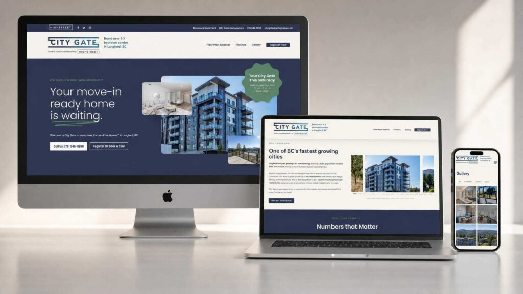 Marketing work for Highstreet Ventures