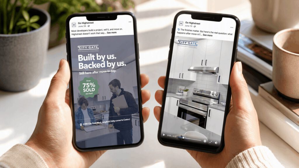 Marketing work for Highstreet Ventures