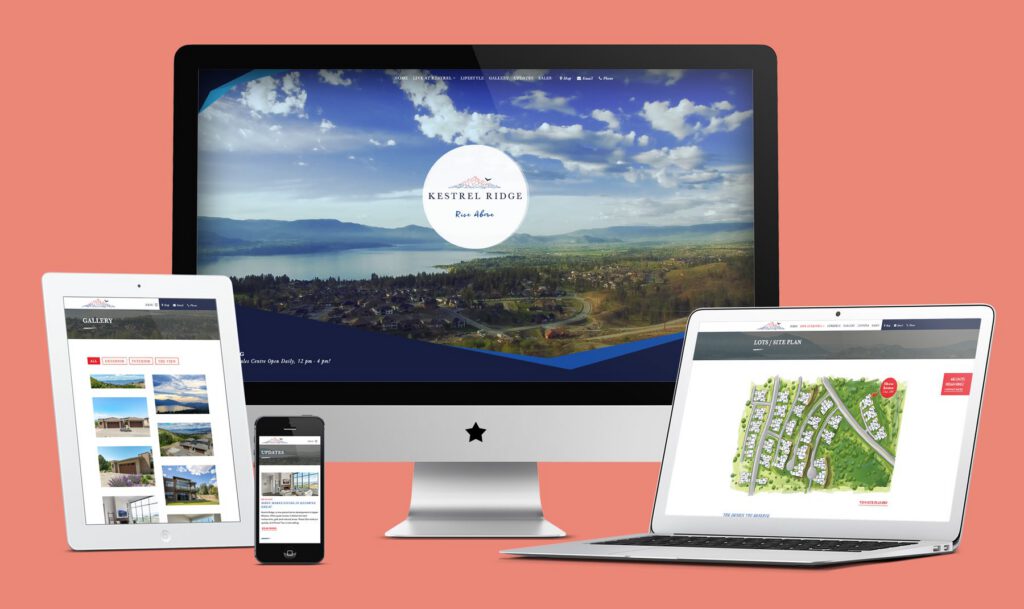 Marketing work for Kestrel Ridge