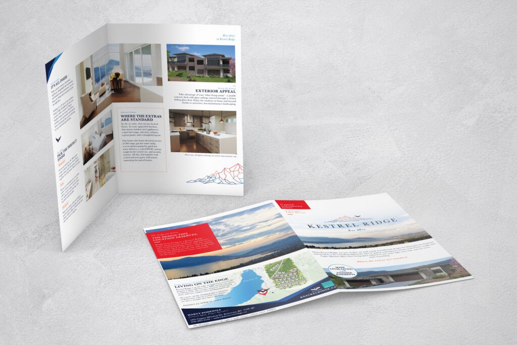 Marketing work for Kestrel Ridge