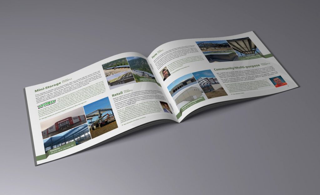 Marketing work for Metal Structure Concepts