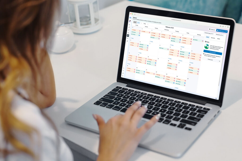 Calendar showing where and when ads will be released