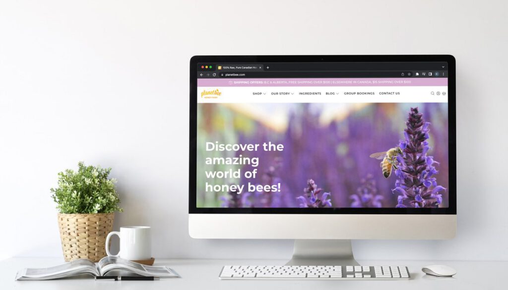 Marketing work for Planet Bee