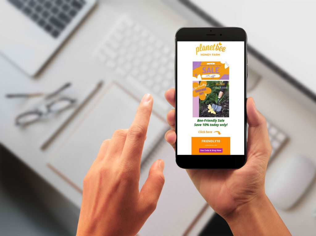 Marketing work for Planet Bee