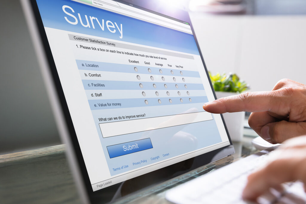 Mockup showing audience feedback converted into actionable objectives