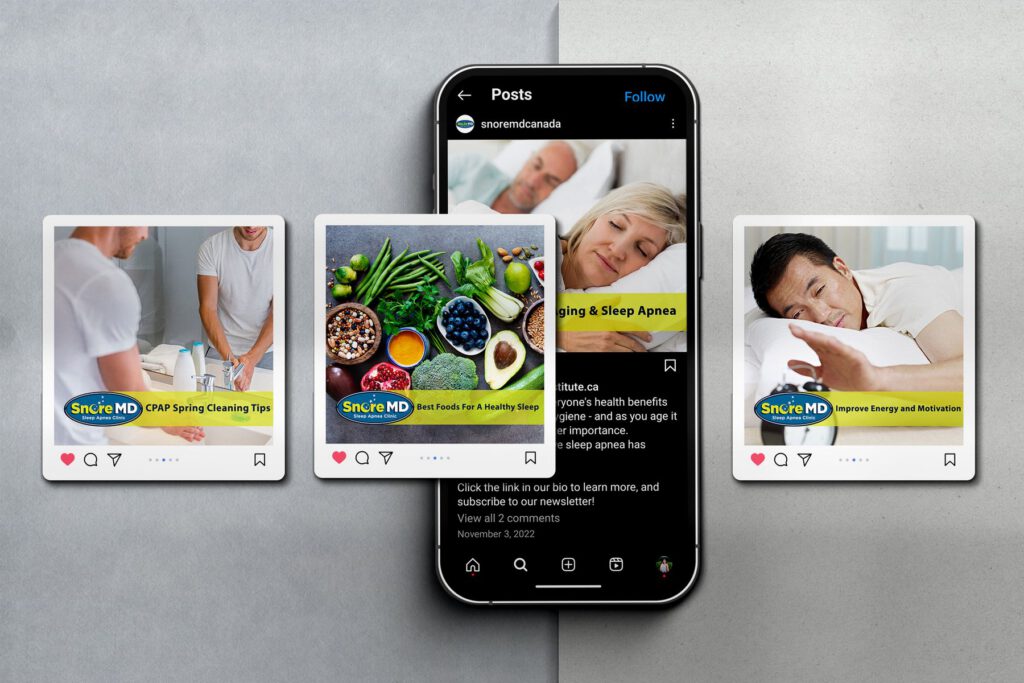 Marketing work for Snore MD