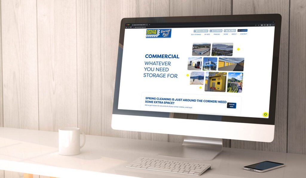 Marketing work for Space Centre Storage