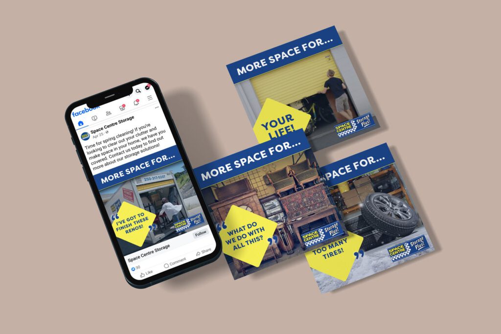 Marketing work for Space Centre Storage