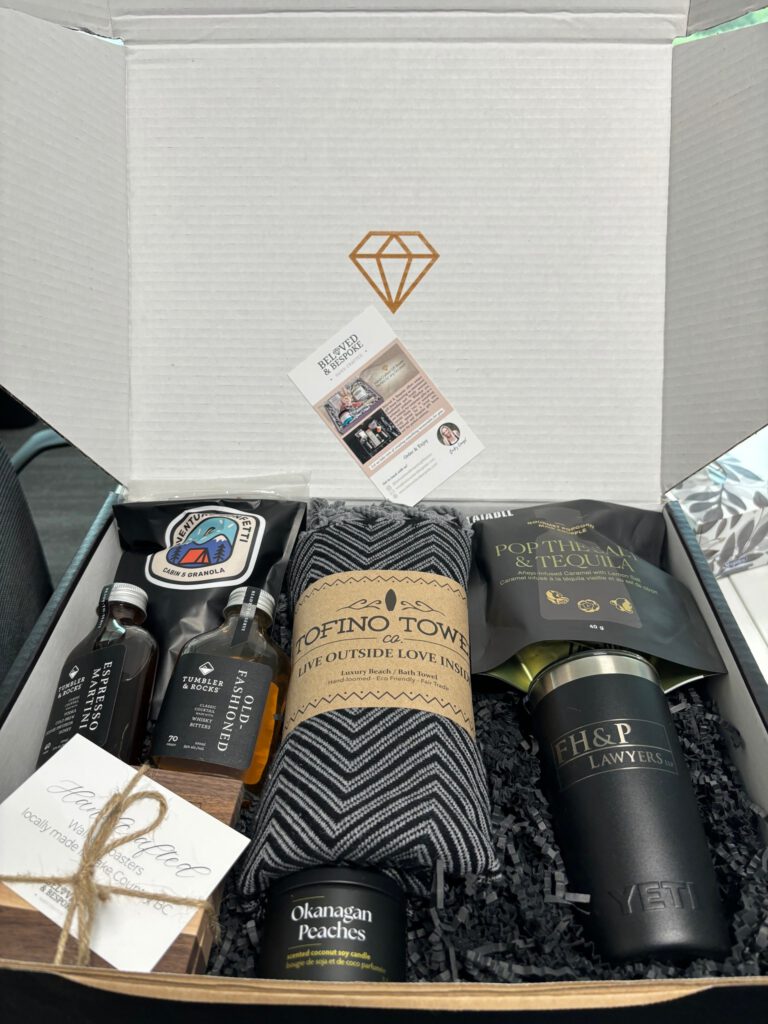 Branded swag from a Twin Creek Media project