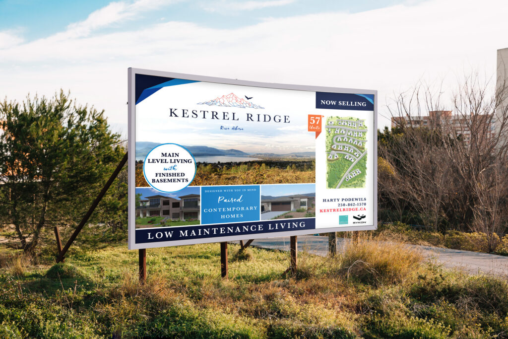 Billboard for Kestrel Ridge