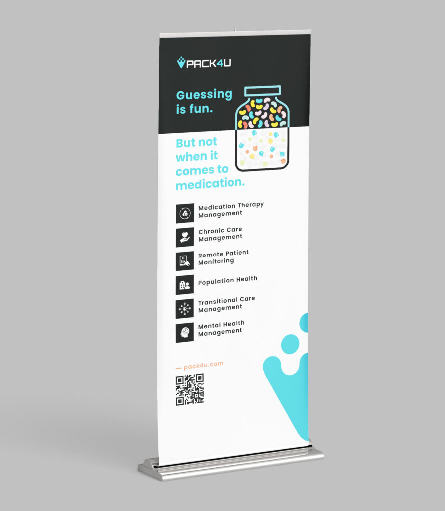 Custom Health banner for Pack4U